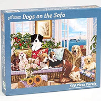 Dogs on the Sofa Jigsaw Puzzle 550 Piece