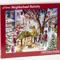 Neighborhood Nativity Jigsaw Puzzle 1000 Piece