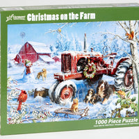 Christmas on the Farm Jigsaw Puzzle 1000 Piece