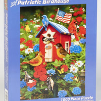 Patriotic Birdhouse Jigsaw Puzzle 1000 Piece