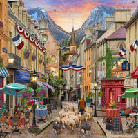 French Village Jigsaw Puzzle 550 Piece