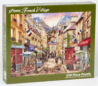
              French Village Jigsaw Puzzle 550 Piece
            