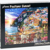 Positano Sunset Jigsaw Puzzle 1000 Piece