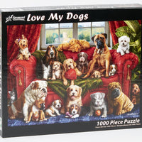 Love My Dogs Jigsaw Puzzle 1000 Piece