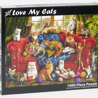 Love My Cats Jigsaw Puzzle 1000 Piece