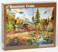 
              Mountain Train Jigsaw Puzzle 550 Piece
            