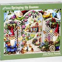Springing Up Gnomes Jigsaw Puzzle 550 Piece