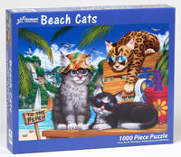 
              Beach Cats Jigsaw Puzzle 1000 Piece
            