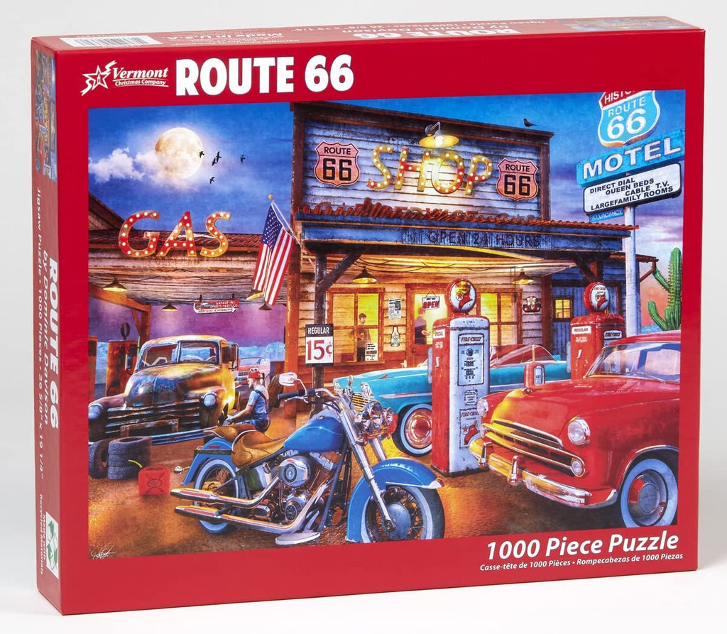 USA Travel Souvenir A Touch Of Nostalgia - 1000 Piece Jigsaw USA Travel Souvenir A Touch Of Nostalgia - 1000 Piece Jigsaw