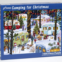 Camping for Christmas Jigsaw Puzzle 1000 Piece