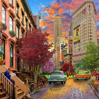 Hopscotch in New York Jigsaw Puzzle 1000 Piece