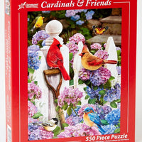 Cardinals & Friends Jigsaw Puzzle 550 Piece