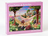 
              Puppies & Butterflies Jigsaw Puzzle 550 Piece
            