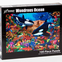 Wondrous Ocean Kid's Jigsaw Puzzle 100 Piece
