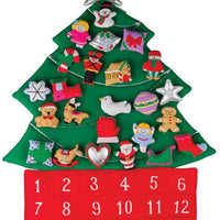 Christmas Tree Fabric Advent Calendar