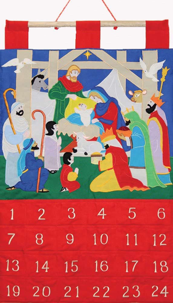 Alleluia Fabric Advent Calendar