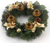 
              Traditional Pine Cone Advent Wreath
            